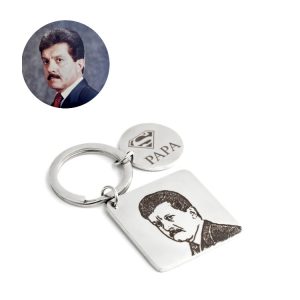 SQUARE KEYCHAIN