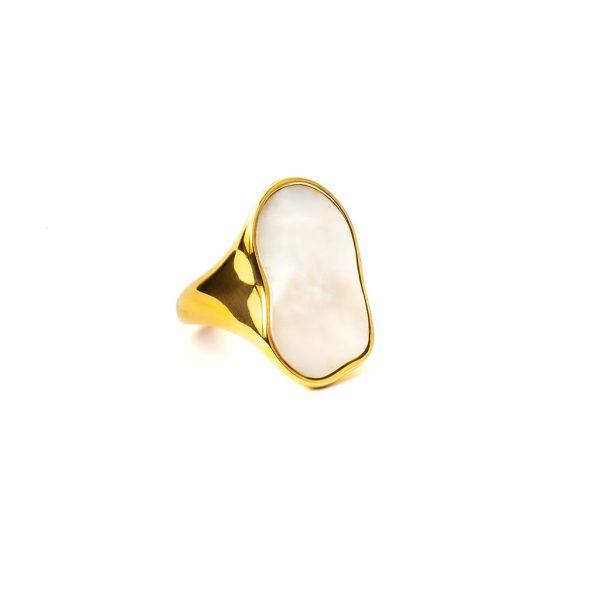 MOTHER OF PEARL RING - Image 3